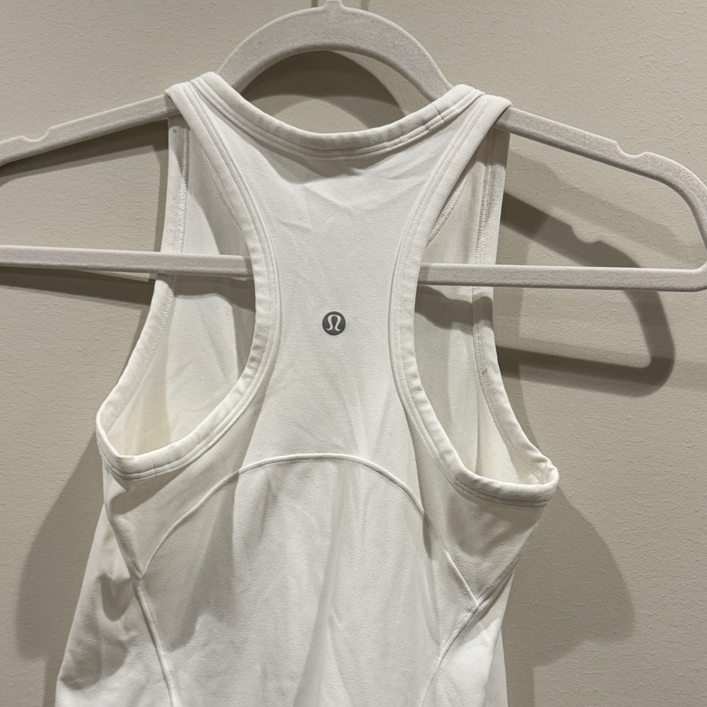 lululemon athletica White Tank Top